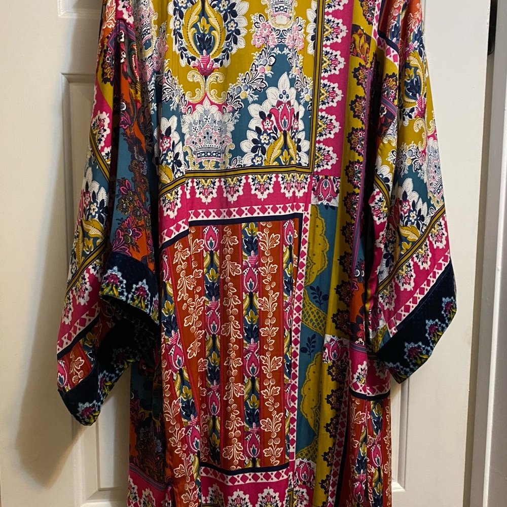 Multi colored robe